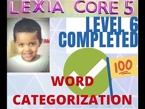 Lexia Core 5 Level 6 Word Categorization | Sight Words | Writing words | Spelling | Consonants