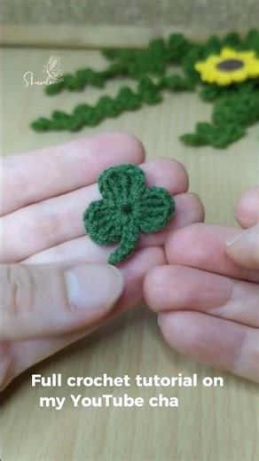 This Crochet Clover Is Easier Than You Think ☘️🧶