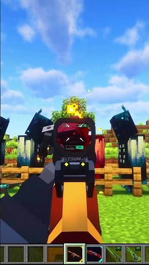 This Minecraft Gun Mod Will BLOW Your Mind 💀
