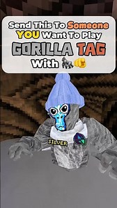 Send this to someone YOU wanna play Gorilla Tag with! 🫵🦍