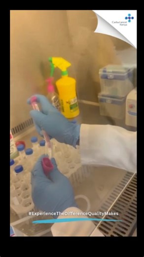 This is what HPV testing looks like behind the scenes. 🤍 Quiet. Careful. Human. HPV testing plays a key role in cervical cancer screening, helping detect risk early before it becomes serious. And as you can see, it doesn’t have to be intimidating or complicated. This February, as we talk about love, let’s also normalise taking care of our health. #CervicalCancerAwarenessKE #MonthOfLove #HPVScreening #CerbaLancetKenya | Cerba Lancet Kenya