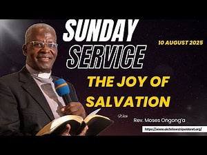 THE JOY OF SALVATION | Live Sunday Service | Powerful Christian Worship & Bible Teaching
