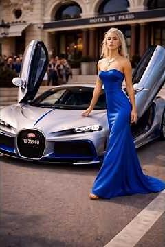 Bugatti Tourbillon arrival in Monaco — paparazzi POV + scissor doors + luxury hotel pull-up