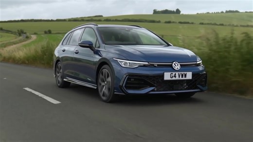 Volkswagen Golf Estate R-Line Driving Video - video Dailymotion