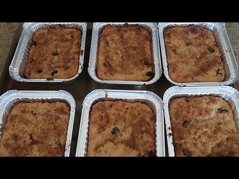 How To Make Puerto Rican Bread Pudding! (Budin)