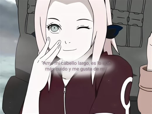 Video de Sakura Haruno: Cortando Cabello como Naruto