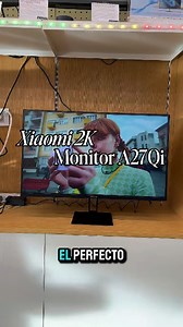 Xiaomi 2K Monitor A27Qi, 27” de pura definición, 100 Hz de fluidez y colores precisos nivel pro. Ideal para trabajar, crear o jugar.​ $199​ #monitorA27Qi #xiaomi #sv | Xiaomi Store El Salvador