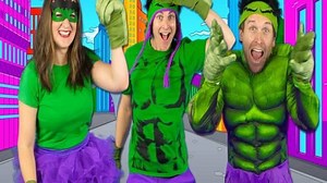 Let's be superheroes and save the day! Learn all the hero dance moves - fly like Superman, stomp like the Hulk, run like the Flash, climb like Spider Man, lasso like Wonder Woman, glide like Batman, and blast off into the sky like Iron Man. We're super boys and super girls, so let's go save the world! Get the song - iTunes: https://apple.co/2Gd4aPZ Spotify: http://spoti.fi/2IfMsvH Google Play: http://bit.ly/2FrXpwj Amazon Music: http://amzn.to/2p0aUsQ Download videos for offline viewing: http://