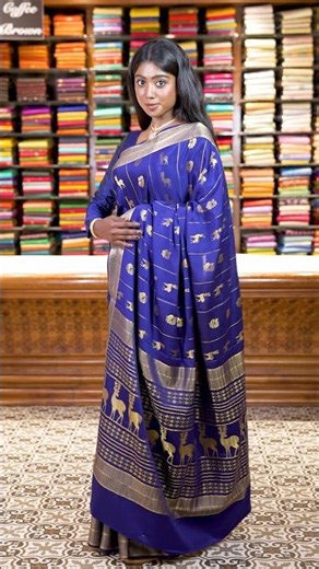 The Perfect Flowy Saree for Wedding Season 💛✨