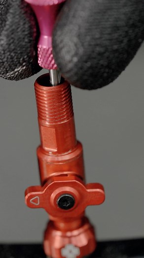 "Hey Dipstick!’ Check your sealant is free flowing and performing optimally with ‘Hey Dipstick!’ – our simple but clever new tool for quickly and easily checking your tubeless tyre sealant health and levels. No need to remove tyres or break beads, just precision-engineered for ease and optimal tubeless performance. For the ultimate speed check, pair this with our Big Bore Tubeless Valves. Enjoy the ride, worry-free! #mucoff #fxxkpunctures | Muc-Off