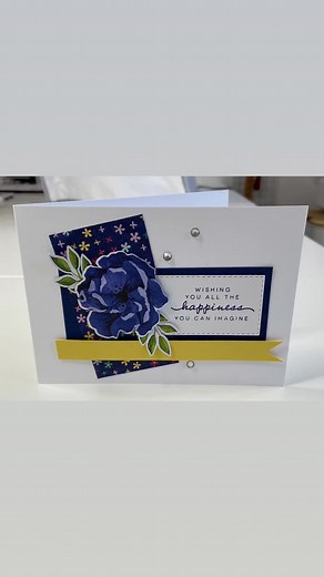 Today’s simple card is made using scraps of the hues of happiness designer series paper and a greeting from the stamp set all the details including all the products I’ve used are in the blog post on my website at Applelover53.co.uk, where you can also find the video. Make sure you’re subscribed because the next video will have a project to hold a set of these cards with envelopes. #stampinup #applelover53 #papercraft #shopwithme #handmade #makesomethingspecial #howto #simpleproject #cardmaker #d