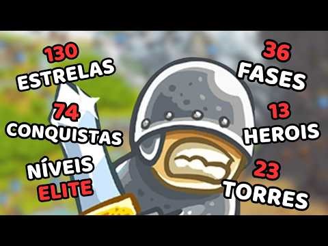 I completed 100% of KINGDOM RUSH... and it was VERY DIFFICULT.