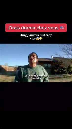 Il est partit à temps je crois 😭 #fyp #pourtoi #france #usa #tvshow #jiraisdormirchezvous #reportage #documentaire #creepy #crime