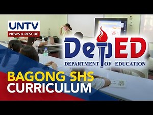 Pilot run ng revised Senior High School curriculum, planong ipatupad sa SY 2025-2026 – DepEd