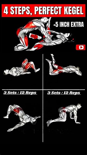 Kegel Workout at Home | Stronger Control in 30 Days | Kegel Exercises for Men #kegelworkout #shorts