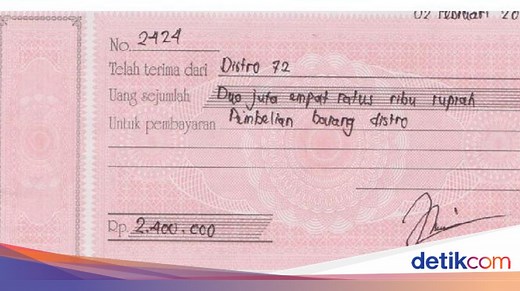 Cara Penulisan Kwitansi yang Benar
