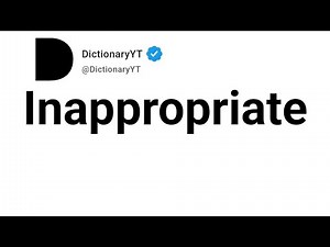 Inappropriate Antonyms | Opposite Words