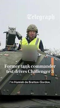 Challenger 3: testing Britain's new battle tank