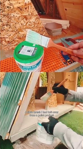 Building the A-Frame: Tile Porch!