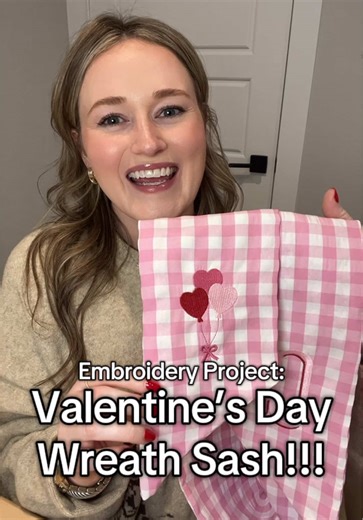 Create a Stunning Valentine’s Day Wreath Sash