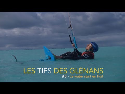 Waterstart foil - kitesurf