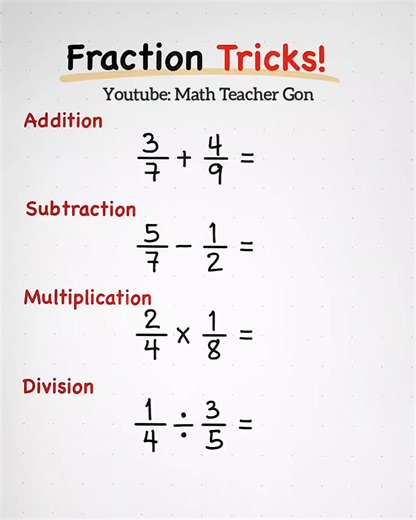 Math Tricks: Fractions and Percentage Trick #csereview #mathematics #mathteachergon #sharingiscaring #mathtutorial #civilserviceexam #mathtrick #fractions #csereview2023 | Ako si Teacher Gon