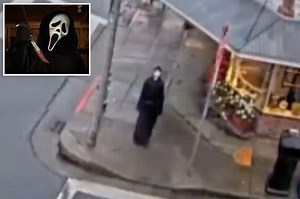 Scream costume causes scare in Sonoma