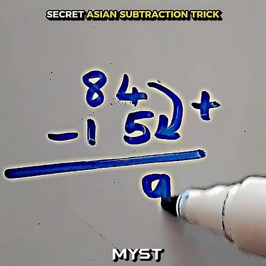 Subtract Any Number Mentally! in 2 Seconds🧠