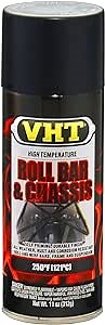 VHT SP671 Roll Bar and Chassis Paint – Satin Black Spray Paint – 11 oz Aerosol Can