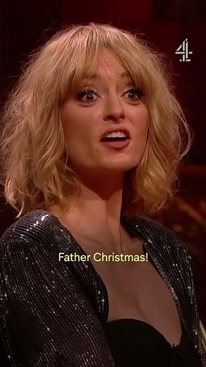 Merry Christmas from Morgana Robinson 🎅 #Shorts #Taskmaster