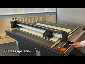Graphtec flat-bed cutter FCX2000 introduction video