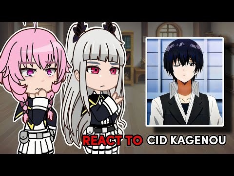 The Eminence In Shadow React To Cid Kagenou/Shadow || Gacha react