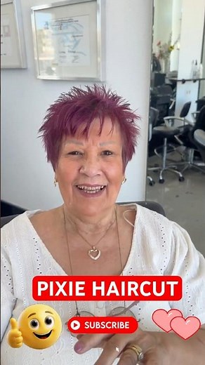 PIXIE HAIRCUT: Complete Tutorial Linked Below! 🔥🔥🔥