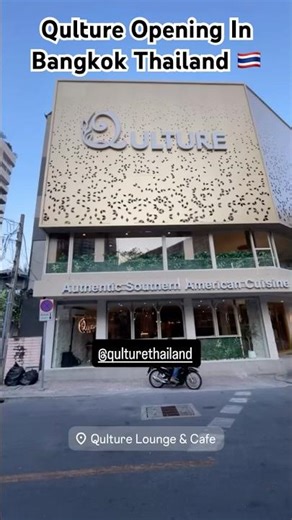 Qulture Opening In Bangkok Thailand! 🇹🇭 #bangkok #thailand #culture