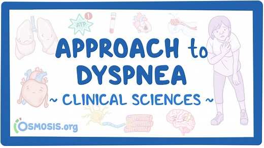 Approach to dyspnea: Video & Meaning | Osmosis