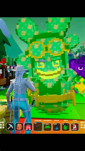 NEW SAINT PATRICK GINGER MECHANIC IN FRUITS VS BRAINROTS 🍀#brainrot #fortnite