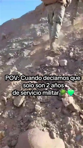 POV: Cuando decíamos solo son 2 años de servicio militar