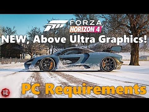 Forza Horizon 4: PC Version Will Have ABOVE ULTRA Setting! + FH4 System Requirements
