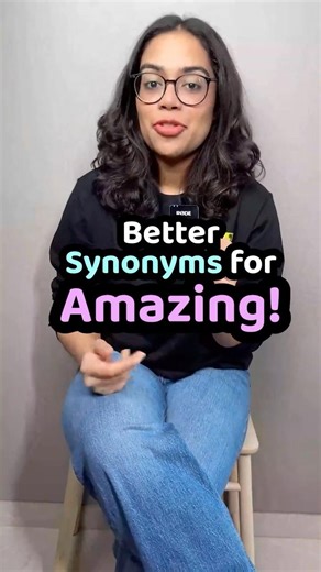 Synonyms for Amazing | Advanced English Vocabulary With Examples | Learn English With Ananya