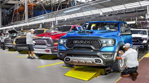 Exploring the billion-dollar facility crafting Dodge RAM trucks from the ground up