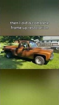 1979 Chevy C10 Step Side pickup truck owned by Stacie and Art Fosler Pt1