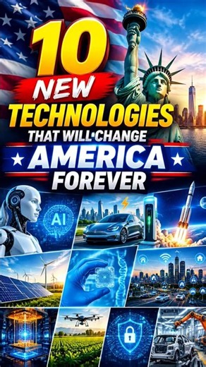 10 New Technologies That Will Change America Forever #FutureTech #USA