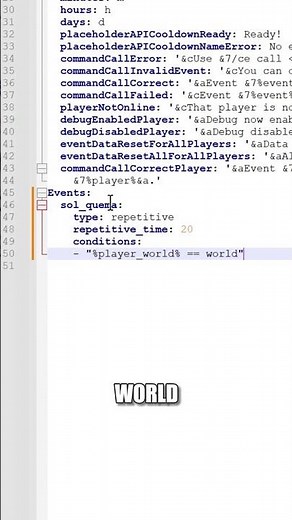 ¡Como hacer que el SOL te QUEME! - Minecraft #Shorts