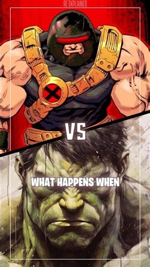 Hulk vs Juggernaut
