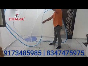 mosquito net easy folding uncut video (best, fast and simple) learn how to fold mosquito net quickly