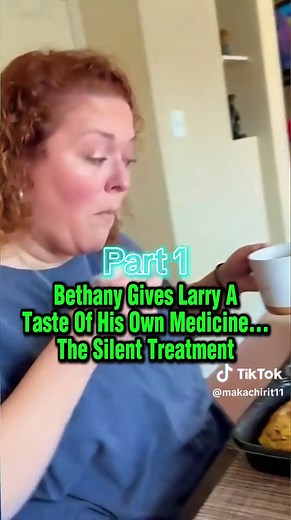 Bethany gives Larry a taste of his own medicine… THE SILENT TREATMENT #love #lynette #bethanyjoylenz #vidoeviral_tiktok #letthatsizzleinyourspirit
