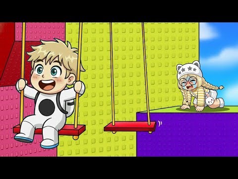 YaGee ENTERED A TOWER SWING RACE IN ROBLOX!! 😨