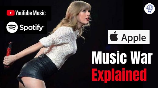 Business war; Spotify vs Apple Music vs YouTube Music