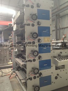[Hot Item] Flexo Printing Machine 5 Color 1000mm for Paper Cup