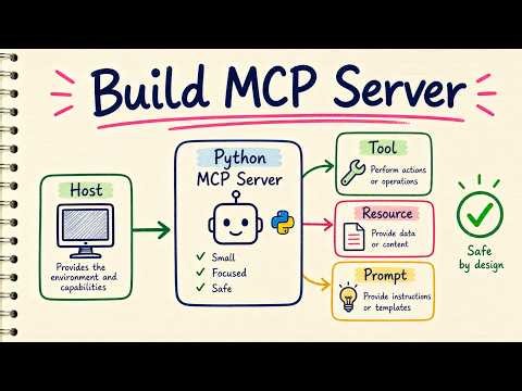 Build Your First MCP Server with Python | Tool, Resource, Prompt